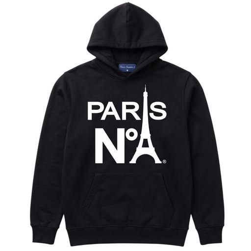 Sweat capuche Paris Numéro 1® original emblem